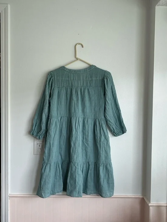 Knox Rose Embroidered Mini Bobo Dress Size Small - Picture 3 of 7